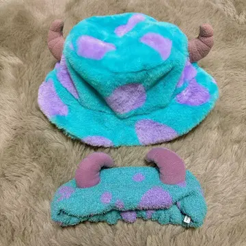 도쿄 디즈니 리조트 버킷햇 헤어밴드 몬스터 주식회사 샐리