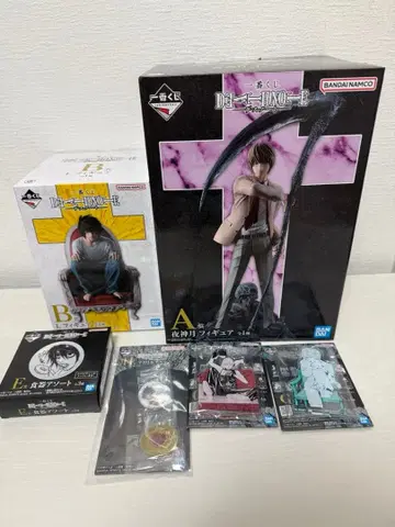 DEATH NOTE 피규어 세트 A상 B상 E상 G상 H상