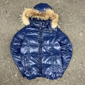 [ 레어 ] Marmot 퍼 다운 블루 울트라 웜 y2k 테크