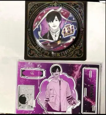 카구라바치 아자미 벌스데이 아크릴 스탠드 캔뱃지 명장면 디오라마 피규어