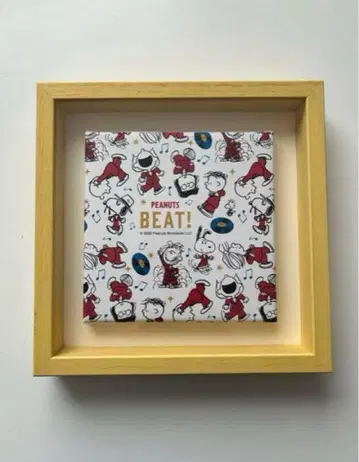 스누피 페스티벌 2022 한큐 한정판 스누피 한정판 액자 아트 정방