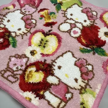 페이러 키티 사과 패턴 애플