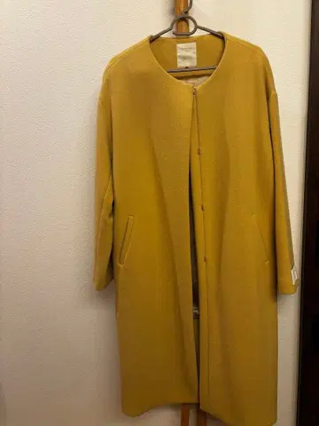 B:MING 머스타드 롱 코트