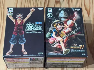 원피스 루피 피규어 미개봉 상자 약간의 흠집 2종 세트