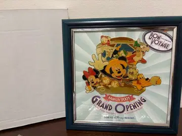 디즈니 봉보야주 오픈 액자 프레임 핀배지