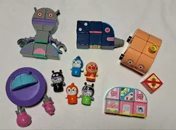 호빵맨 자석으로 착! 착! 번뜩이는 큐브 다다단