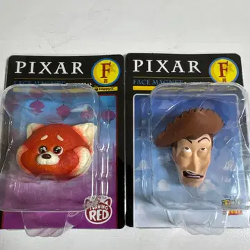 PIXAR happy 복권 페이스 마그넷 세트