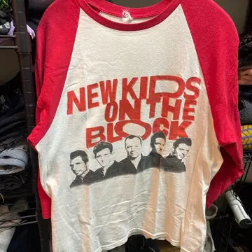 NEW KIDS ON THE BLOCK 7부 소매 티셔츠