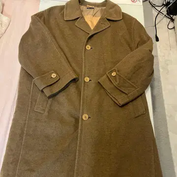 VESTIMENTA 울 코트 브라운 이탈리아제