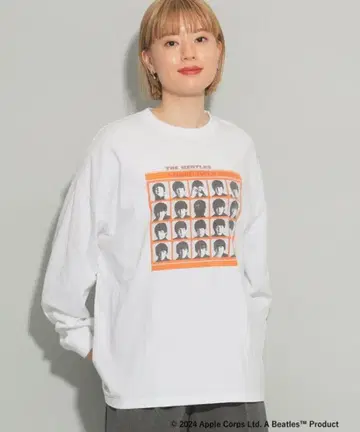 새상품급 GOOD ROCK SPEED BEATLES 롱 슬리브 T셔츠