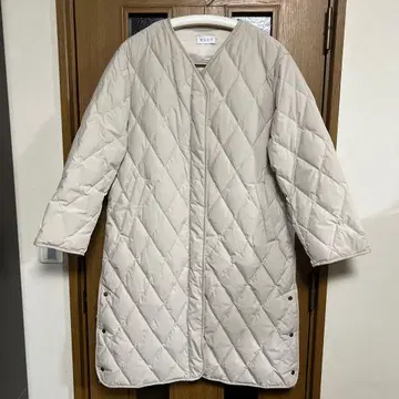 PLST 퀼팅 다운 코트 L 사이즈