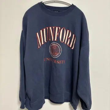 BEAMS HEART MUNFORD 맨투맨 M 사이즈 네이비