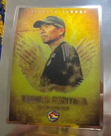 베갈타 센다이 모리야마 요시로 시크릿 메탈 스티커