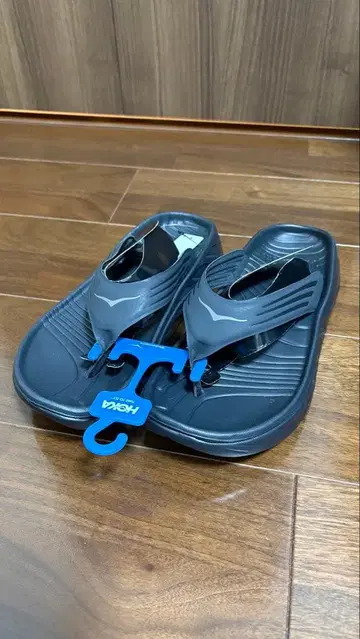 호카 플립 리커버리 샌들 블랙 26cm