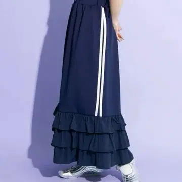 미사용 택 포함 PUNYUS 푸뉴즈 프릴 티어드 저리 롱 스커트 2