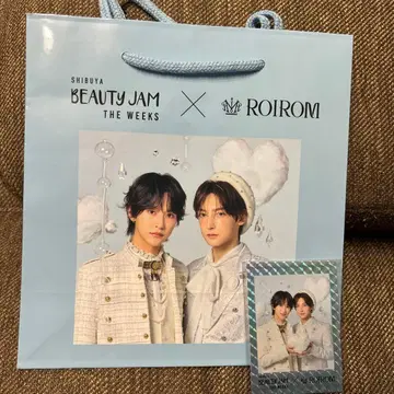 로이롬 쇼핑백 스티커