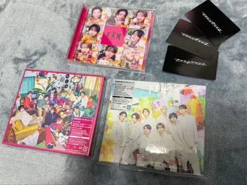 timelesz FAM 앨범 3가지 형태 세트