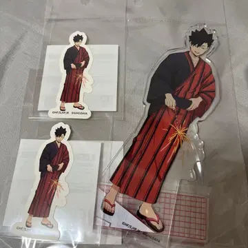 하이큐 하이드리 아크릴 스탠드 스티커 쿠로오 테츠로