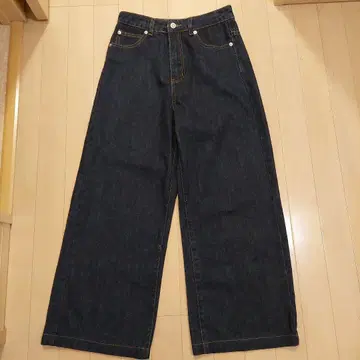 [ 새상품 ] 클래식 엘프 다크 블루 인디고 스트레이트 데님 M