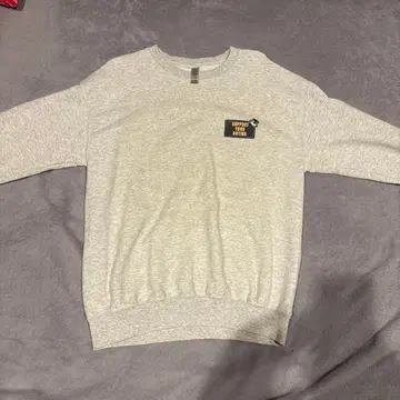 그레이 크루넥 맨투맨