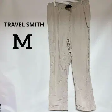 새상품급 TRAVEL SMITH [ M ] 여성 팬츠 베이지 나일론