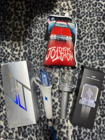 JO1 응원봉 2개 세트 케이스 포함