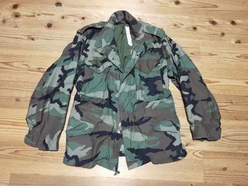 [ 새상품급 ] 실물 80s M-65 S-S 3rd 우드랜드 카모