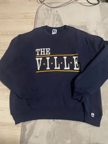 러셀 8~90년대 USA제 맨투맨 네이비