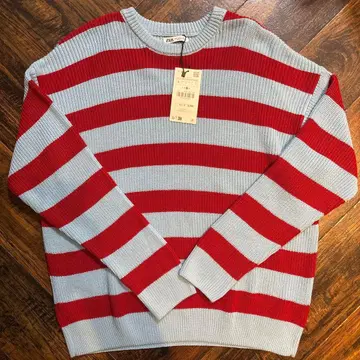 ZARA 보더 무늬 긴팔 스웨터