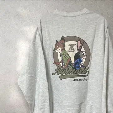 주토피아 닉 주디 트레이닝복 맨투맨 남성용 3L