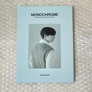 BTS MONOCHROME POSTCARD BOOK 정국