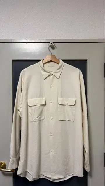 ULTERIOR 알테리아 FLANNEL shirt 코튼 캐시미어