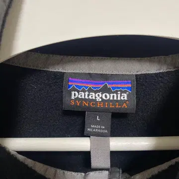 Patagonia Synchilla 플리스 자켓 L 사이즈 블랙