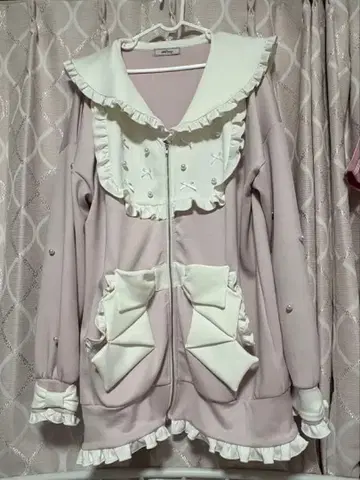 Ank Rouge 후드티 아우터