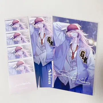 Paradox Live 에모카페 시온 포스카 4컷 혜택 책갈피