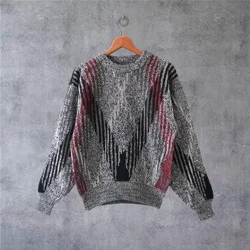 새상품급 디자인 니트 스웨터 XL NK1504