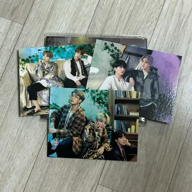 방탄 매직샵 머오터 팝업카드 포카