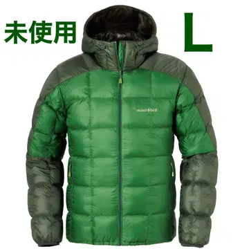 몽벨 스페리오 다운 후드티 그린 L