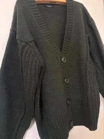 EMODA 스위칭 청키 니트 가디건