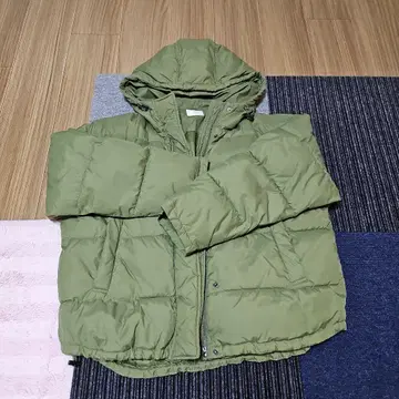 로리즈팜 드로우 스트링 다운 자켓