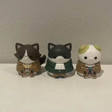 MEGA CAT PROJECT 진격의 냥코 리바이 한지 엘빈