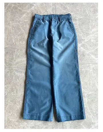 S.J. Dante 보석 두더지 가죽 핸드크라프트 팬츠