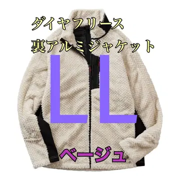 워크맨 가격 인하 불가 다이아 플리스 안감 알루미늄 자켓 베이지 LL