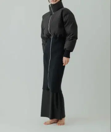 [ 미사용 새상품 ] yo BIOTOP Long rib down coat