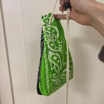 haRe 반다나 패턴 드럼 백