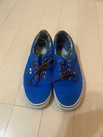 Vans 파란색 캔버스 스니커즈
