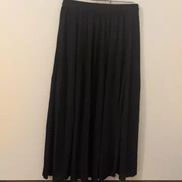 BEAMS HEART 블랙 롱 스커트