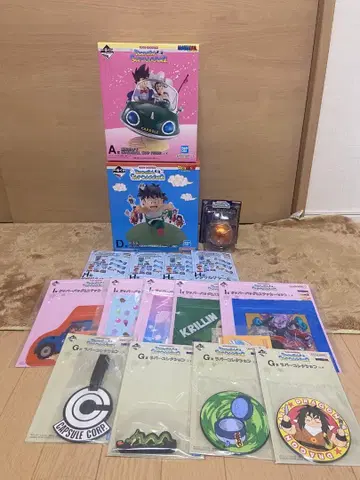 드래곤볼 제일복권 SNAP COLLECTION2 A상 D상 세트 덤