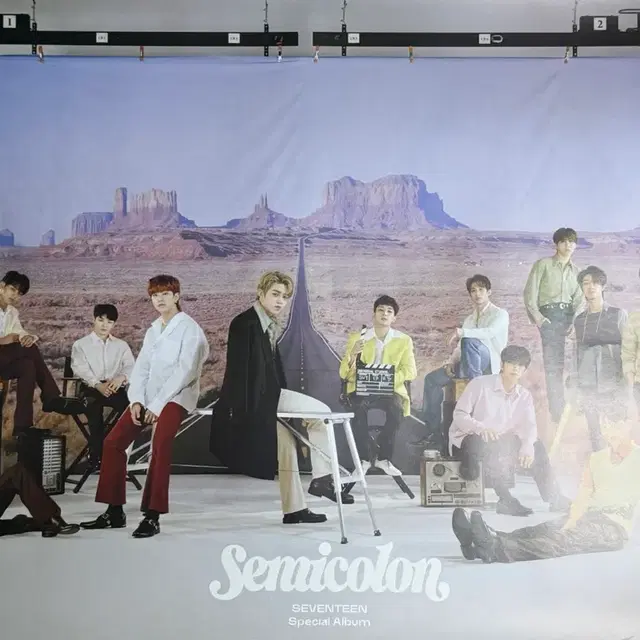 세븐틴 홈런 단체 포스터