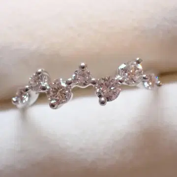 디자인 다이아몬드 반지 0.54ct 하프 이터니티 12호